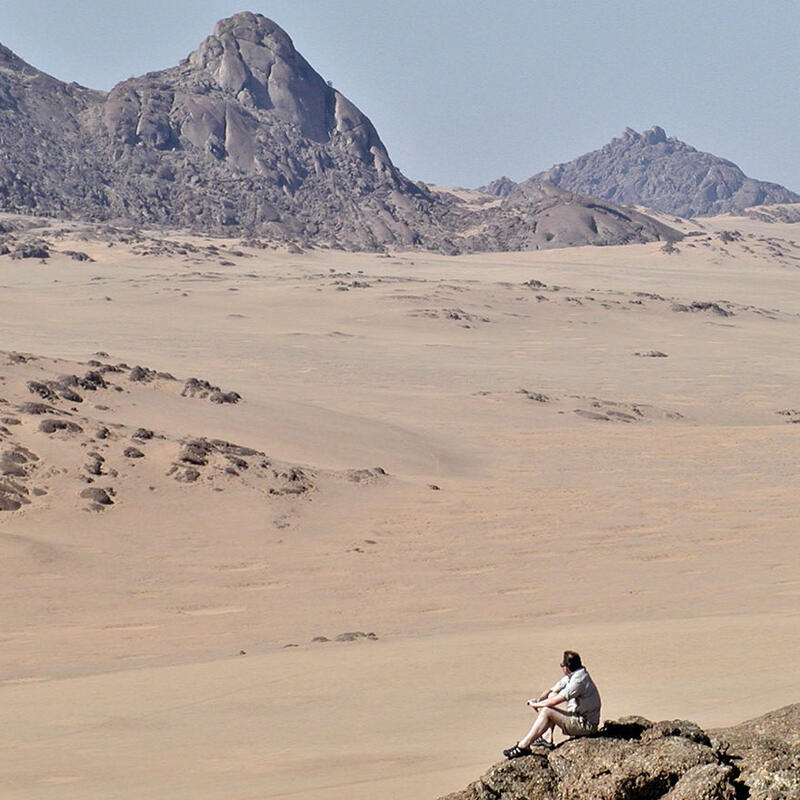 View across the desert, Skeleton Coast